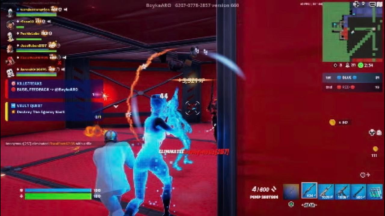 RED VS BLUE CRAZY BOXFIGHTS 5553-4137-4429, de jaced — Fortnite