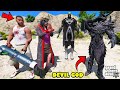 Franklins hell unit army revived to fight devil god in gta 5  shinchan and chop