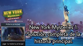 New York Mysteries Secrets of the Mafia (New York Mysteries 1). Solución de la historia principal. screenshot 4