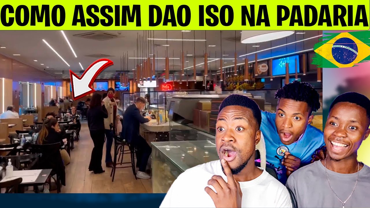 NAO ACREDITEI QUE ISSO É UMA PADARIA NO BRASIL  ATÉ ISSO?