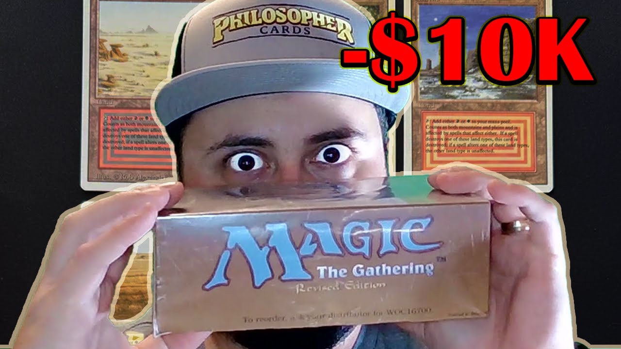 MTG Revised Box Opening - $10k Box in 2025