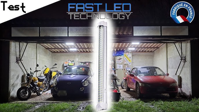 Éclairage pour garage sans arrivée d'électricité - Kit Fast Power 