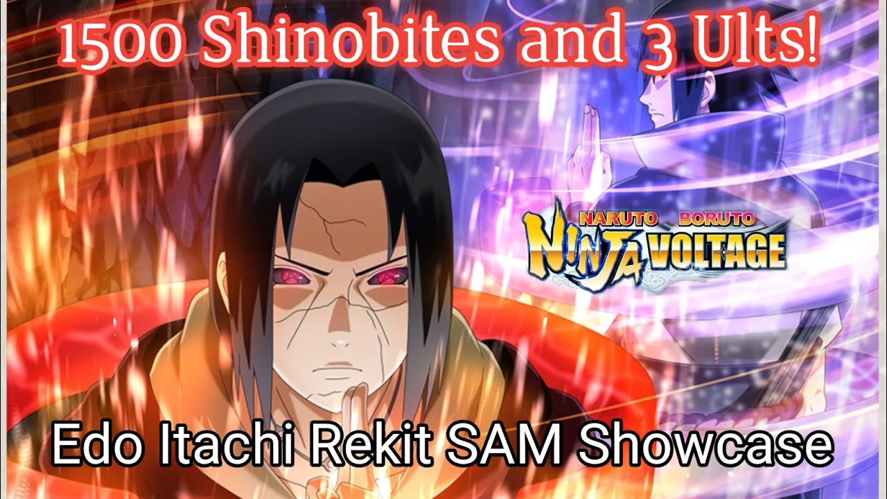 Edo Itachi Rekit Summons (1500 Shinobites) + SAM 34 Showcase | Nxb Nv
