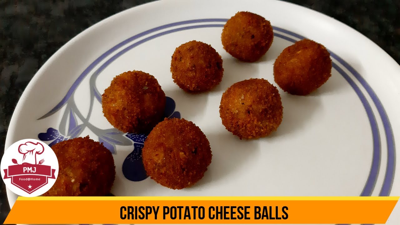 कुरकुरीत चीज बॉल्स Potato Cheese Balls Recipe Crispy and Cheesy