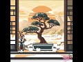 ColorTheWorld | Color by Number nr. 6 - Bonsai #fyp #bonsai  #colorbynumber  #chinese #japanese