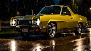 Rain on Car Roof – Thunderstorm Inside a Vintage Ford Ranchero | Relax & Sleep in the Rain screenshot 5