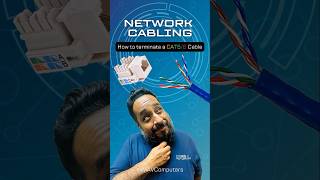 NETWORKING TIPS | How to terminate a CAT5/6 cable with a proper end.