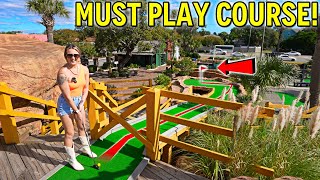 Must Play MASSIVE Mini Golf Course in the Mini Golf Capital of the World!