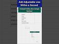Excel Add Line in Excel. Excel main Line kese add kare. #education #viral