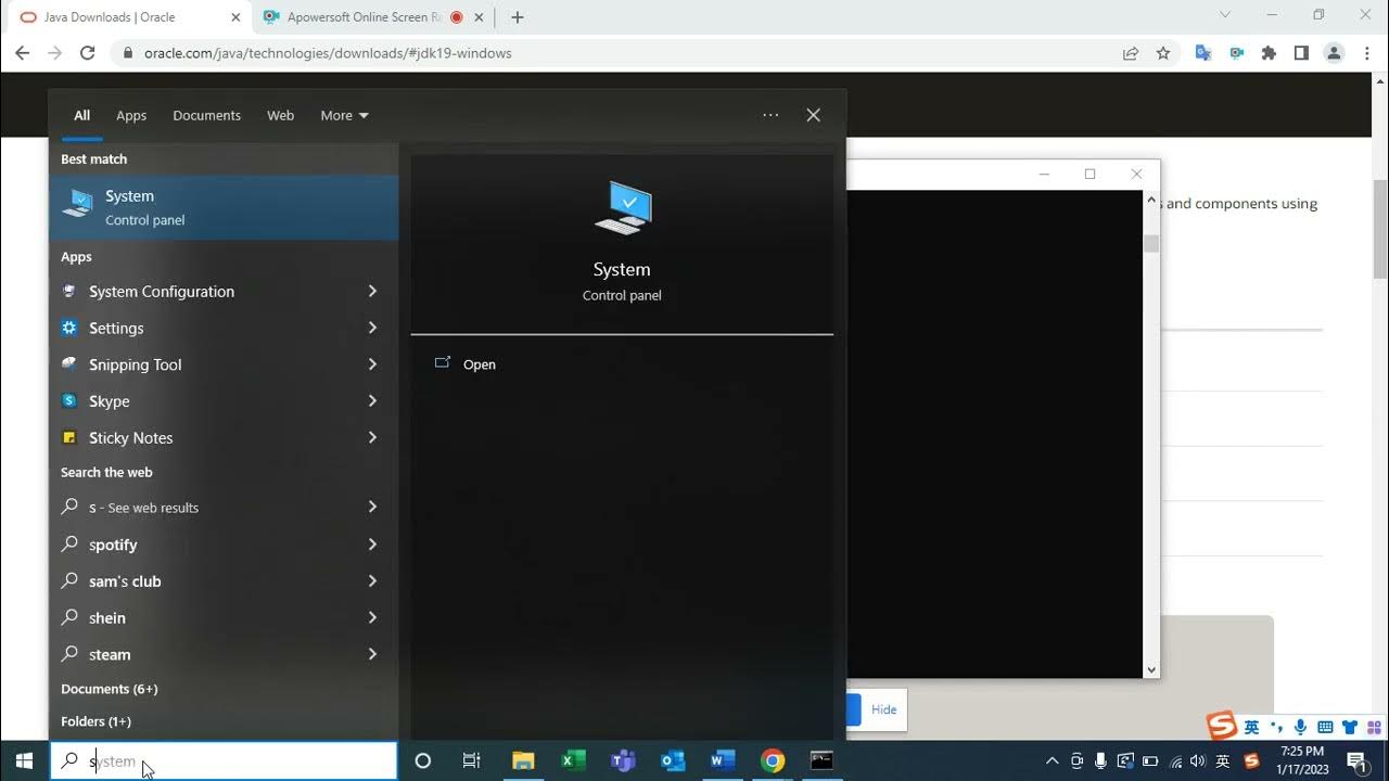 Download Oracle Java JDK SE and install it in Windows - YouTube