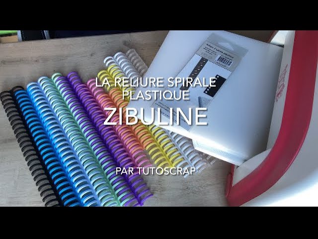 Présentation Nouvelle reliure spirale plastique et sa matrice de