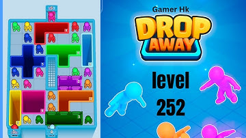 Drop Away level 252 hard level Walkthrough Solution 