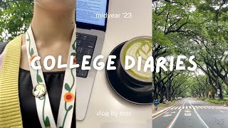 a busy midyear term ₊˚ʚ  walks around campus, lots of caffeine, ballet days, exam prep