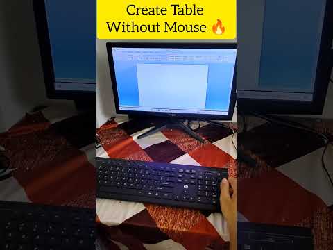 Create Table Without