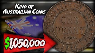 Extremely Rare 1930 Australian Penny Worth MILLIONS OF DOLLARS