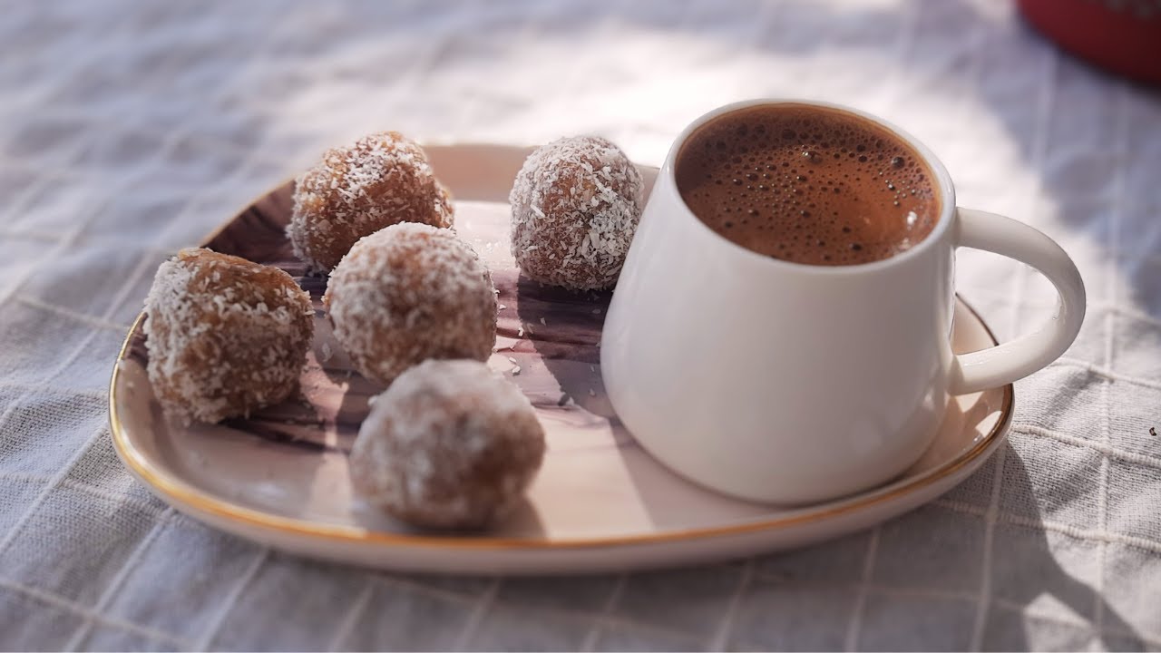 ÇOK PRATİK VE ÇOK LEZZETLİ.☕️ ???? KAHVENİZİN YANINA BU HURMA TATLISINI MUTLAKA DENEYİN ????