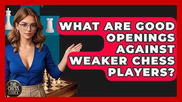 What Are Good Openings Against Weaker Chess Players? - The Chess Codex