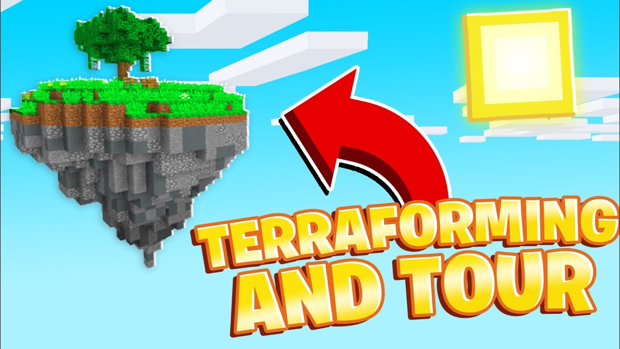 Vastlands Skyblock Terraforming & Tour