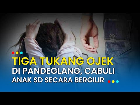 Tiga Tukang Ojek di Pandeglang Cabuli Anak SD Secara Bergilir, Dua di Tangkap, Satu Orang Buron