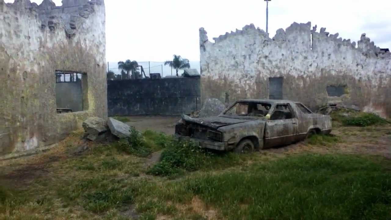 FASTEST PAINTBALL GAME OF CAPTURE THE FLAG AT HOLLYWOOD SPORTS ON APOCALYPSE