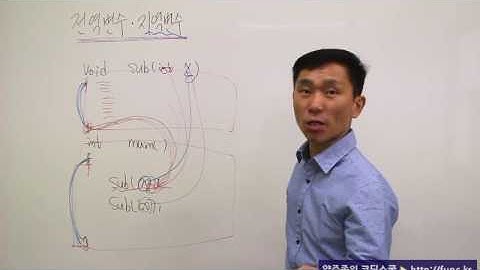 C언어 기초 강의 :: 전역변수와 지역변수 양주종의 코딩스쿨