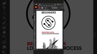 Adobe Illustrator 2026 Tips -Moder S Letter Logo Design ideas #shortvideo #inaa_graphics