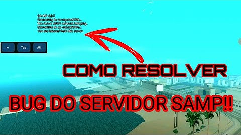 SAIU!! COMO RESOLVER O BUG DE SERVIDOR SAMP (You are banned from this Serve) ANDROID 2021.