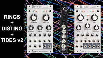 Noisy Resonation using Rings, Disting mk2 and Tides v2 | Patches & Racks