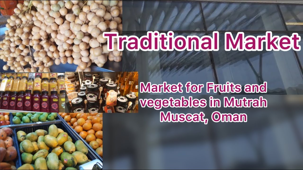 Oman Muscat/ Traditional Market in Mutrah
