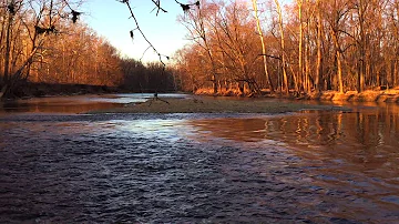 Flowing River Sound Relaxing Nature Video Sleep/Relax/Study/Meditate - 20 minutes - HD 1080p