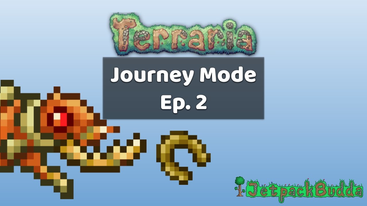 Terraria Journey Mode Episode 2: A Sky Island Already - YouTube