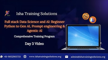 AI & ML Day 3 On 5th Dec 2025. Pls contact or WhatsApp us on +91-9052903733 to enroll.