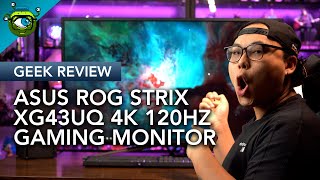 43-inch 4K 120Hz Console-Ready Gaming Display! | ASUS ROG Strix XG43UQ