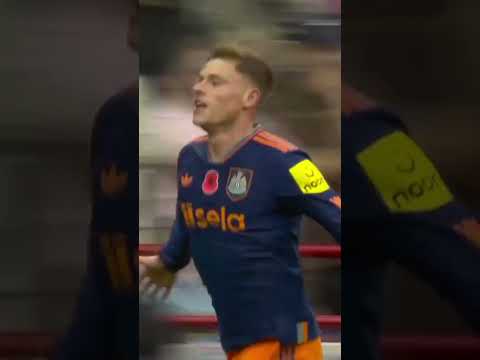 Stop that, Harvey Barnes 😲