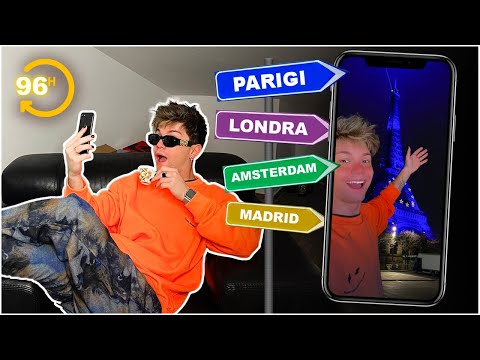 96H IN EUROPA RESTANDO NELLA MIA CITTÀ! (ESPERIMENTO SOCIAL)
