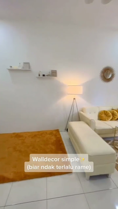 Cara renovasi ruang tamu rumah subsidi low budget