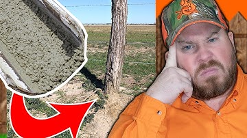 Should I Drive My Fence Posts or Set Them in Concrete?