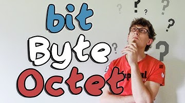 bit / Byte / Octet - Les unités Informatiques [5 Minutes Pour]