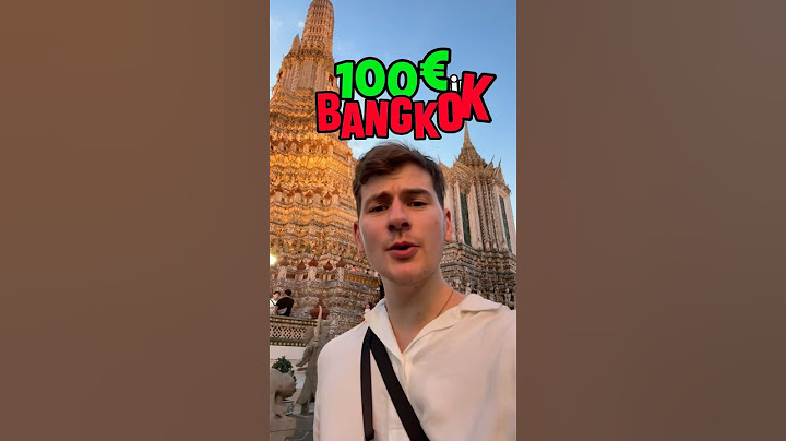 Mit 100€ in Bangkok!? | #reisen #bangkok