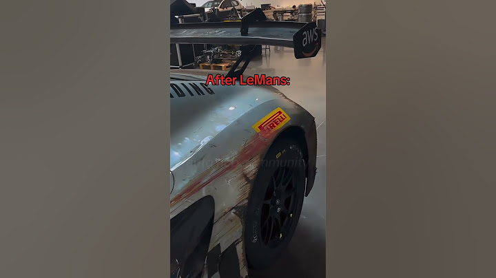 Before vs After the LeMans Race.. 💀 #shorts #car #cars #lemans