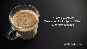 Launch Salesforce Messaging for In App and Web after few seconds