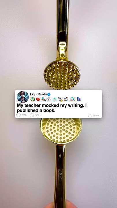 My teacher mocked my writing. I published a book.