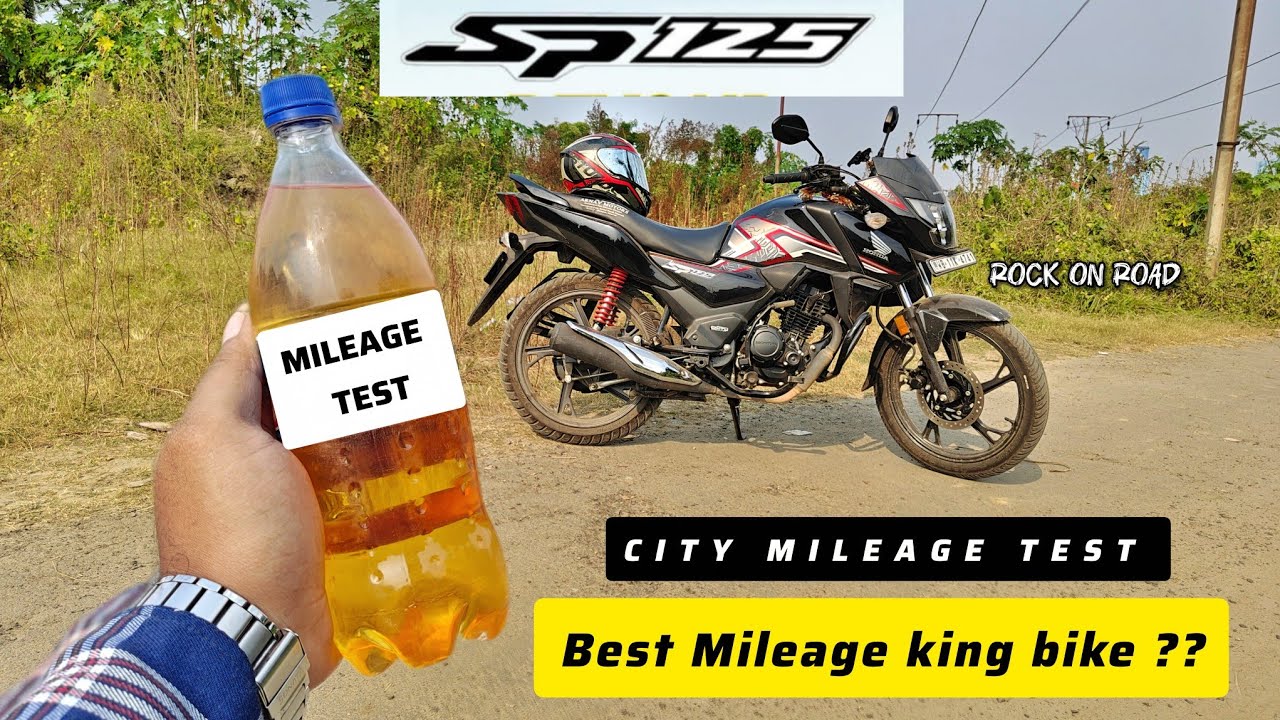 Honda Sp 125 Mileage Test || City Mileage Test || Sp 125 New Model 2025 || Rock On Road