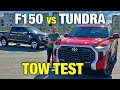 Toyota Tundra vs. Ford F-150 Hybrid | Full-Size Truck Comparison | Towing Capacity, Interior & More