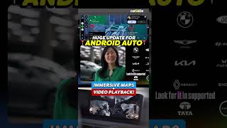 📍 Android Auto with new Google Maps + video playback coming in 2026! • #androidauto #Android #google
