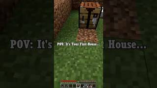You Are Making Your First House As Beginner In Minecraft ✅