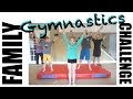 Family Gymnastics Challenge | Flippin' Katie
