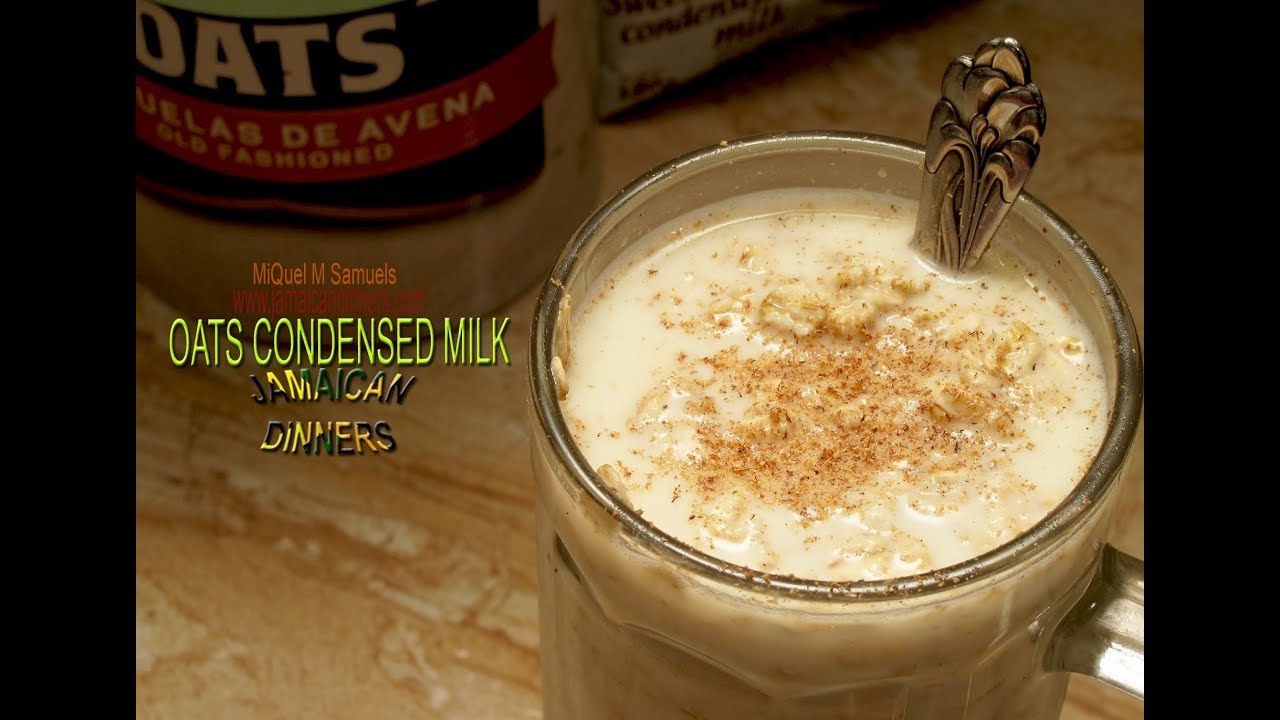 OATS CONDENSED MILK CEREAL SNACK YouTube