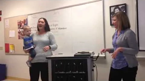 Mrs Pennewell, WIXX teacher of the month (Jan. 2015)
