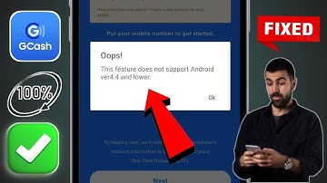 Fix GCash Oops! This feature does not support Android ver 4.4 and lower Problem || 2026 Solution